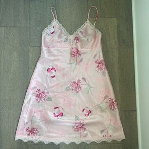 Vintage Floral Slip Dress
